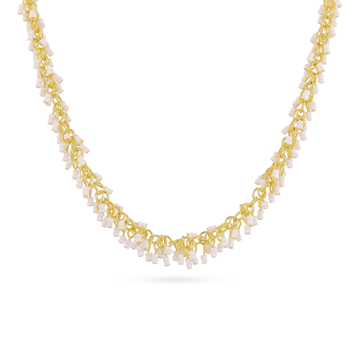 Collar Flair Inlay Blanco Anartxy