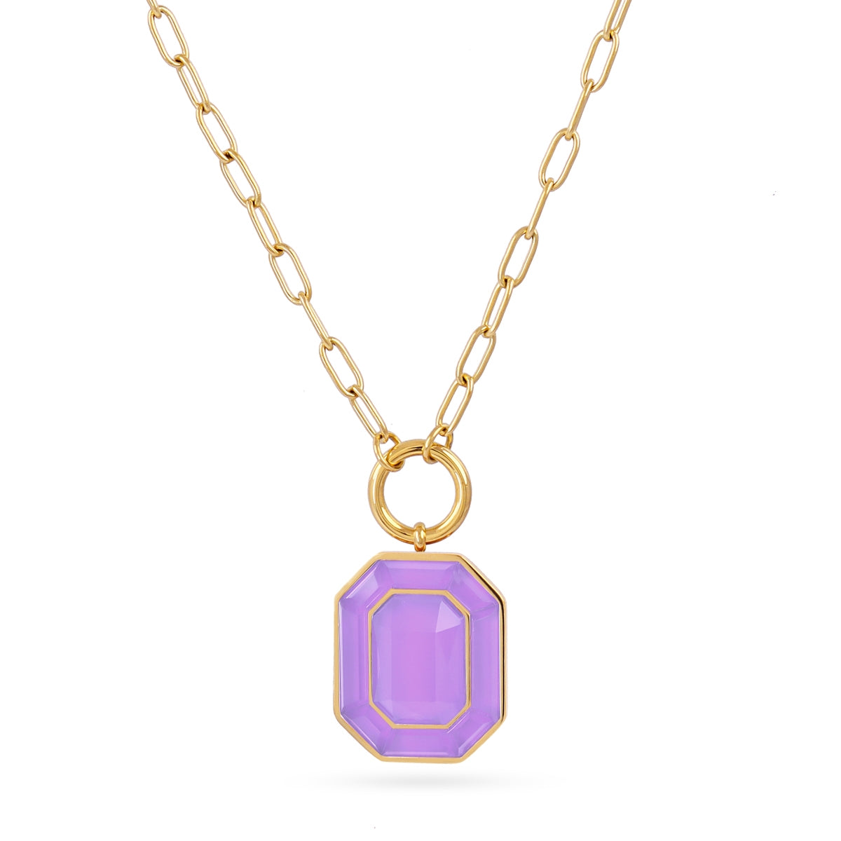 Collar Gleam Kaelis Morado Anartxy