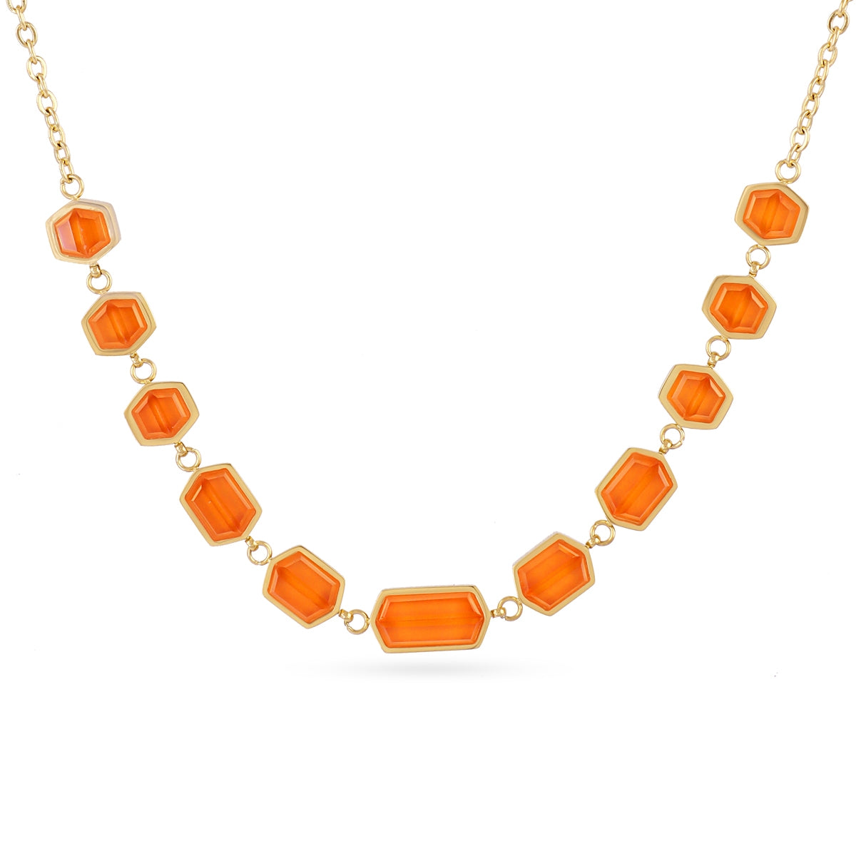 Collar Gleam Klyra Naranja Anartxy