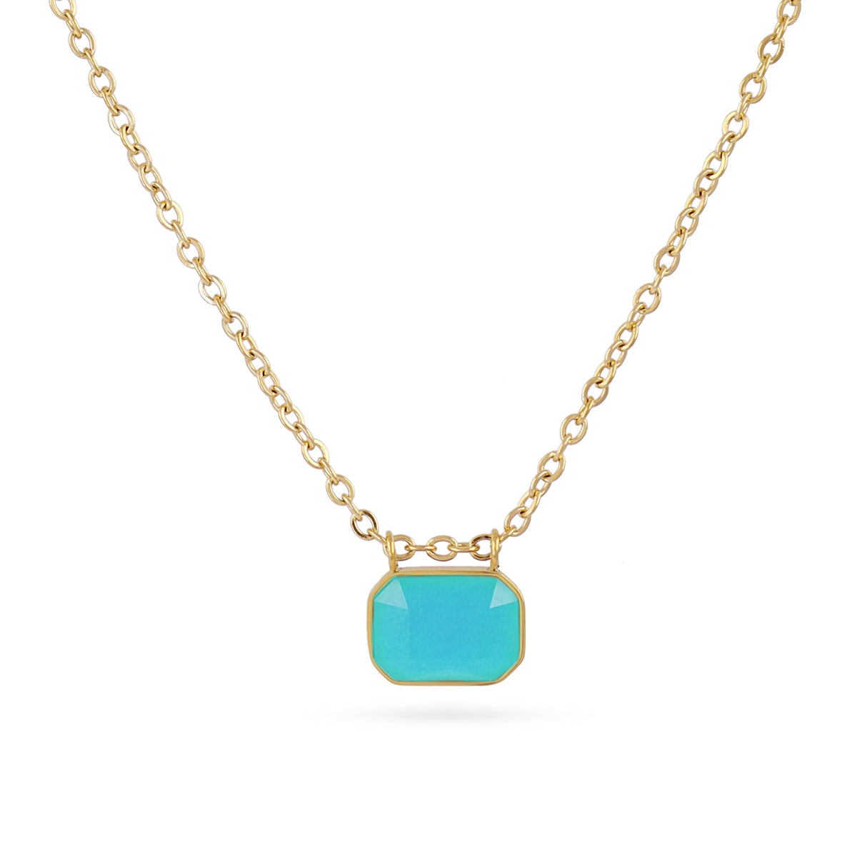 Collar Gleam Pryma Turquesa Anartxy