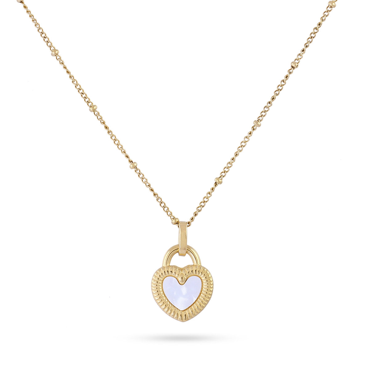 Collar Essentials Heart Dorado Anartxy