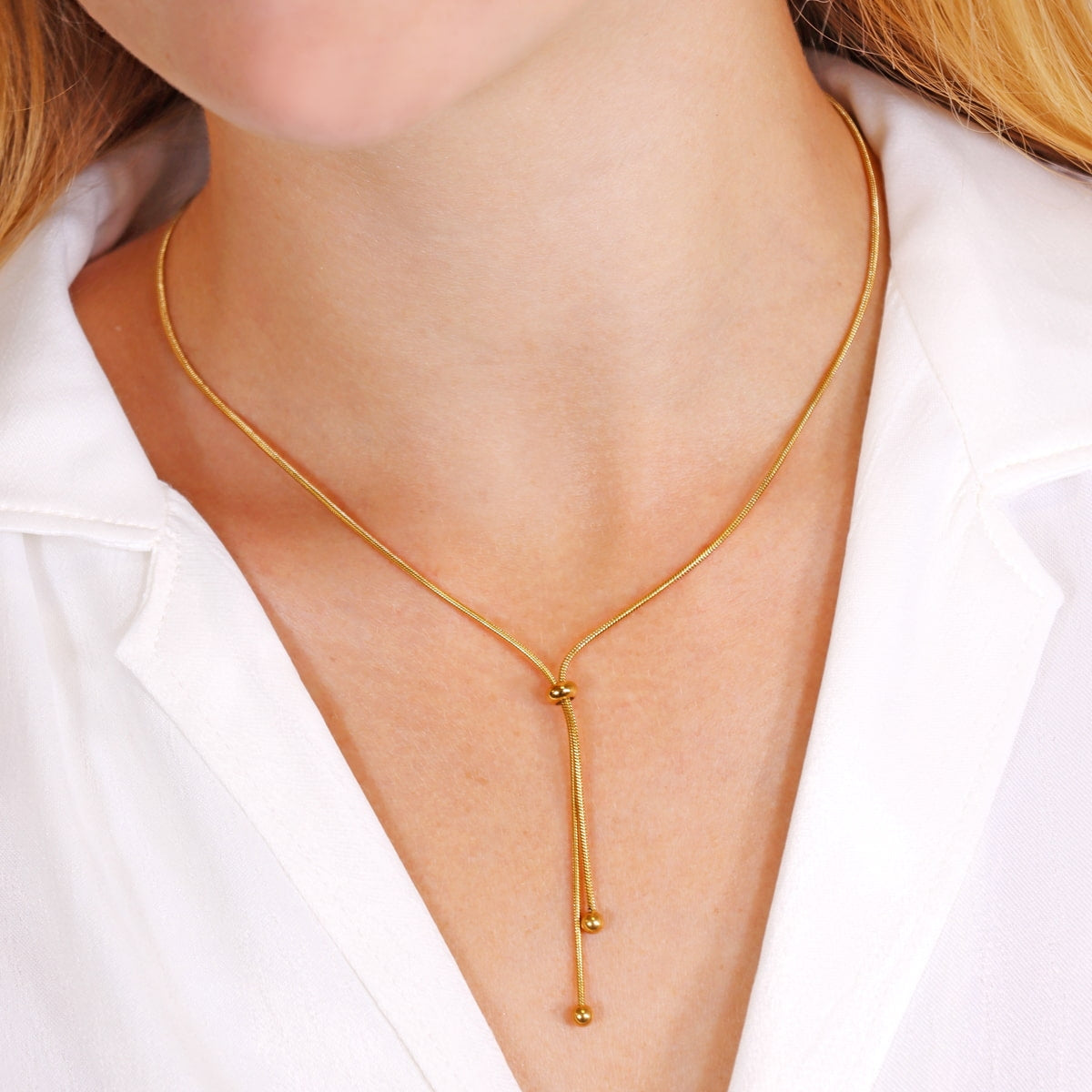 Collar Infinity Alive Dorado Anartxy