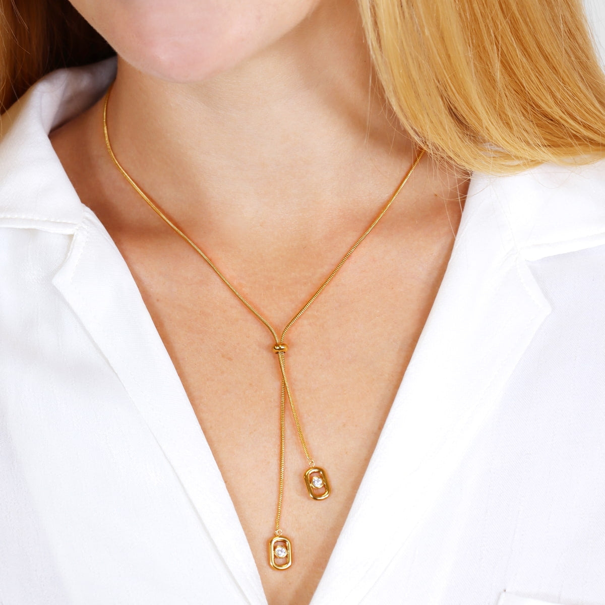 Collar Infinity Eternal Dorado Anartxy