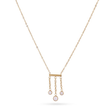 Collar Infinity Gaze Dorado Anartxy