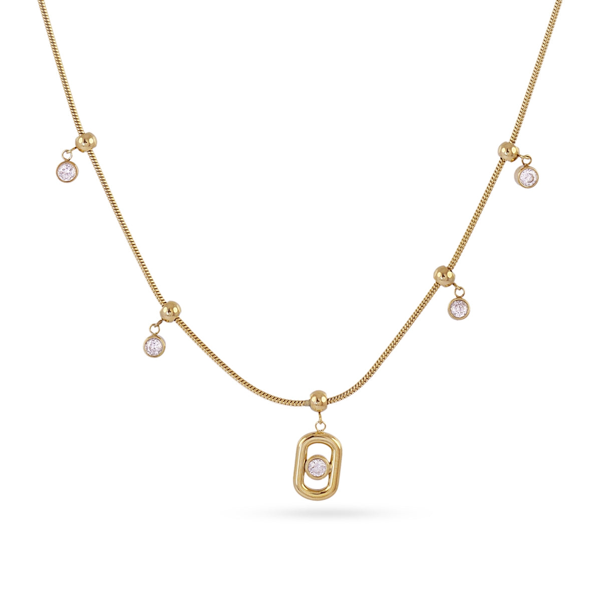 Collar Infinity Nova Dorado Anartxy