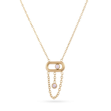 Collar Infinity Radiant Dorado Anartxy