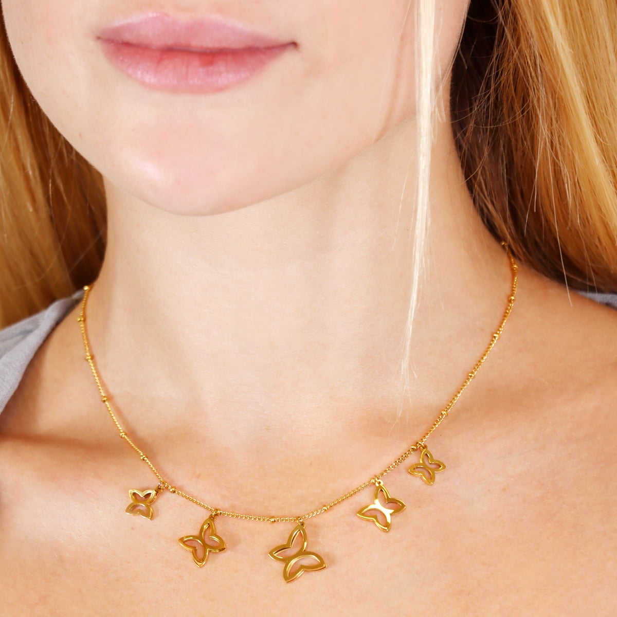 Collar Kaleia Calia Dorado Anartxy