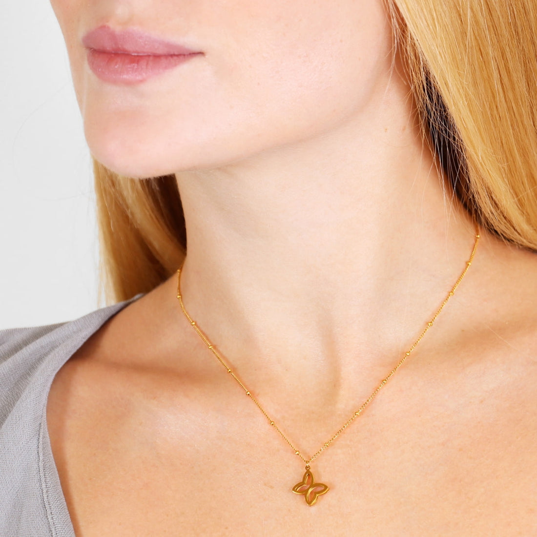 Collar Kaleia Lira Dorado Anartxy