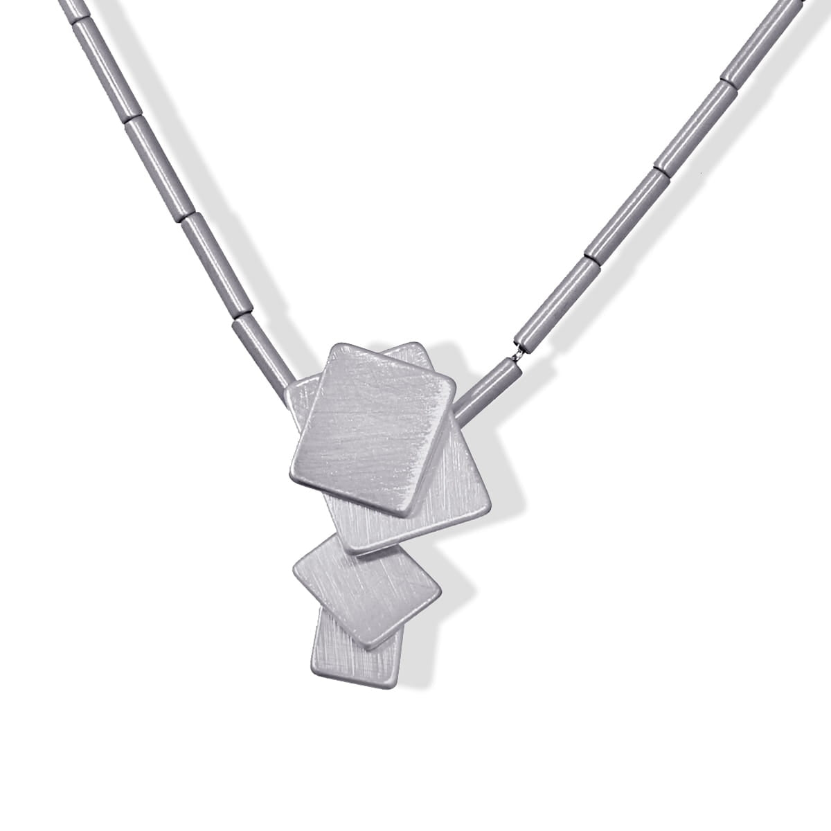 Collar Kola Plateado Anartxy