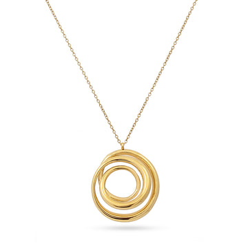 Collar Liquid Whirl Dorado Anartxy