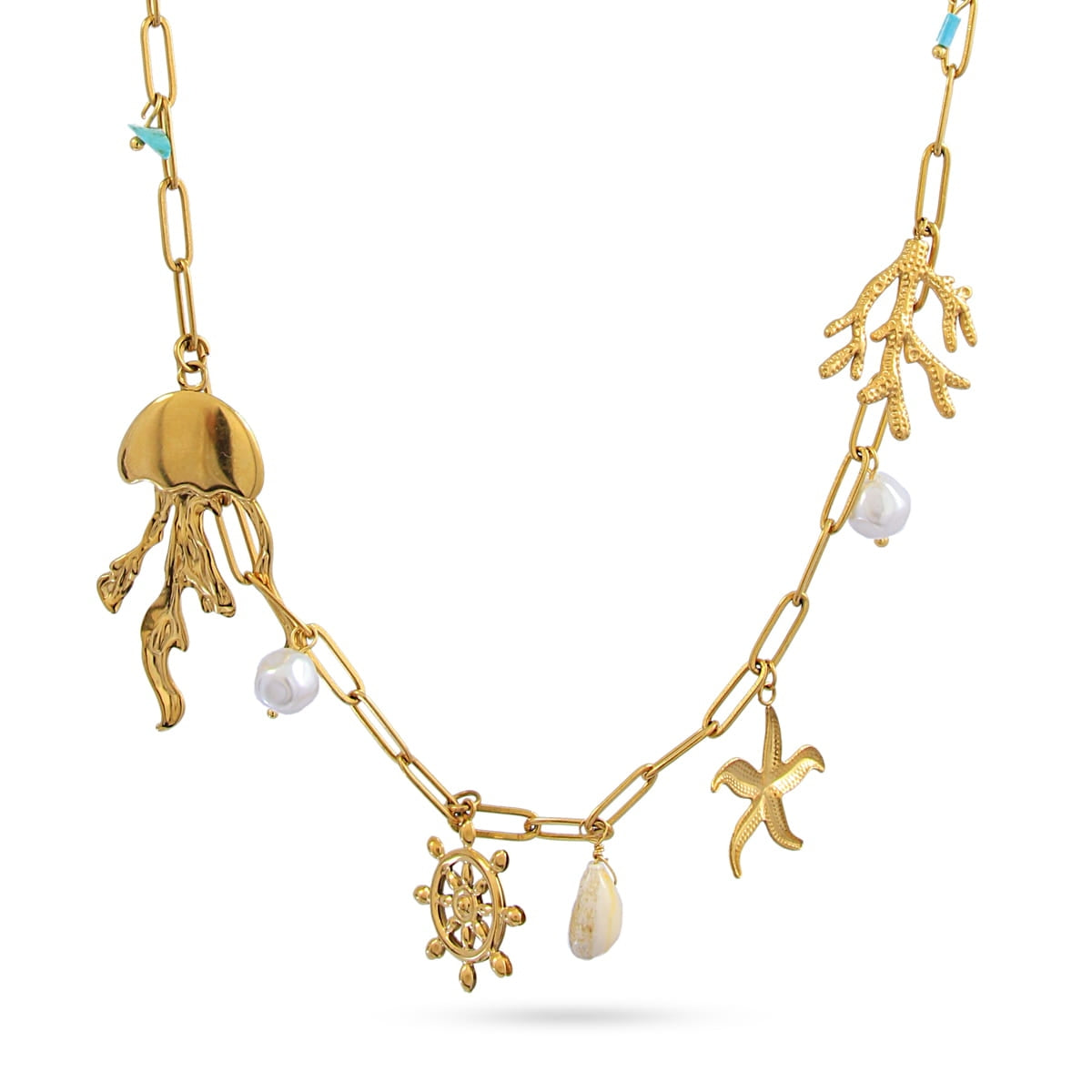 Collar Tide Gale Dorado Anartxy