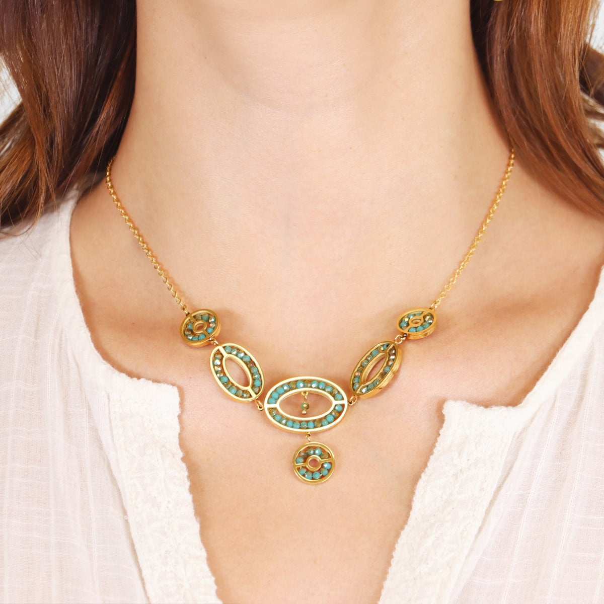 Collar Levity Calm Turquesa Anartxy