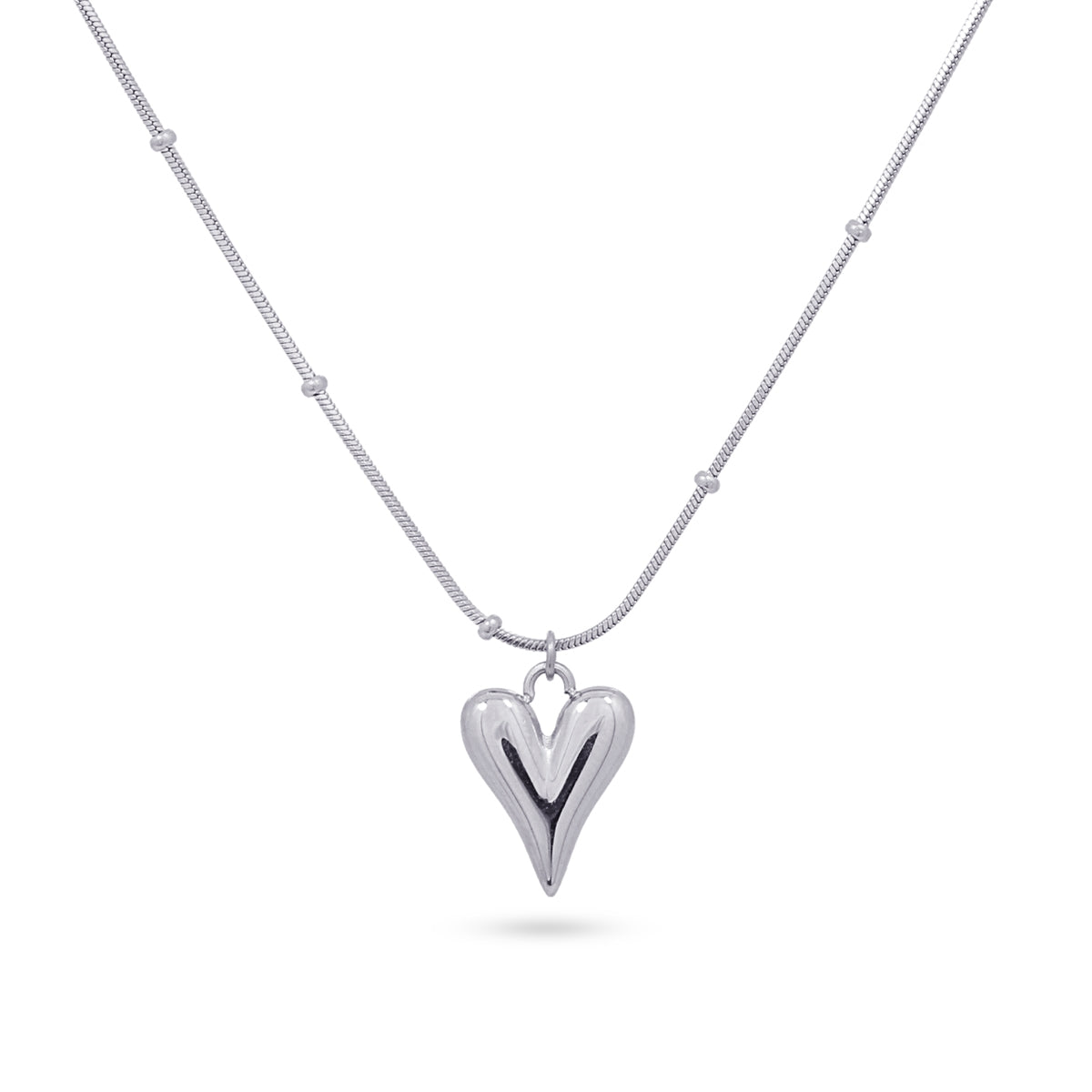 Collar Summer Essentials Valentines Crush Plateado Anartxy