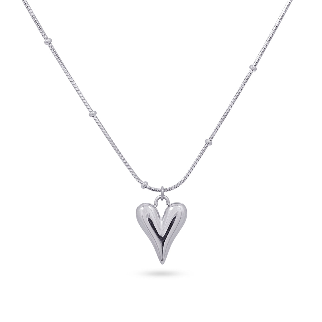 Collar Summer Essentials Valentines Crush Plateado Anartxy