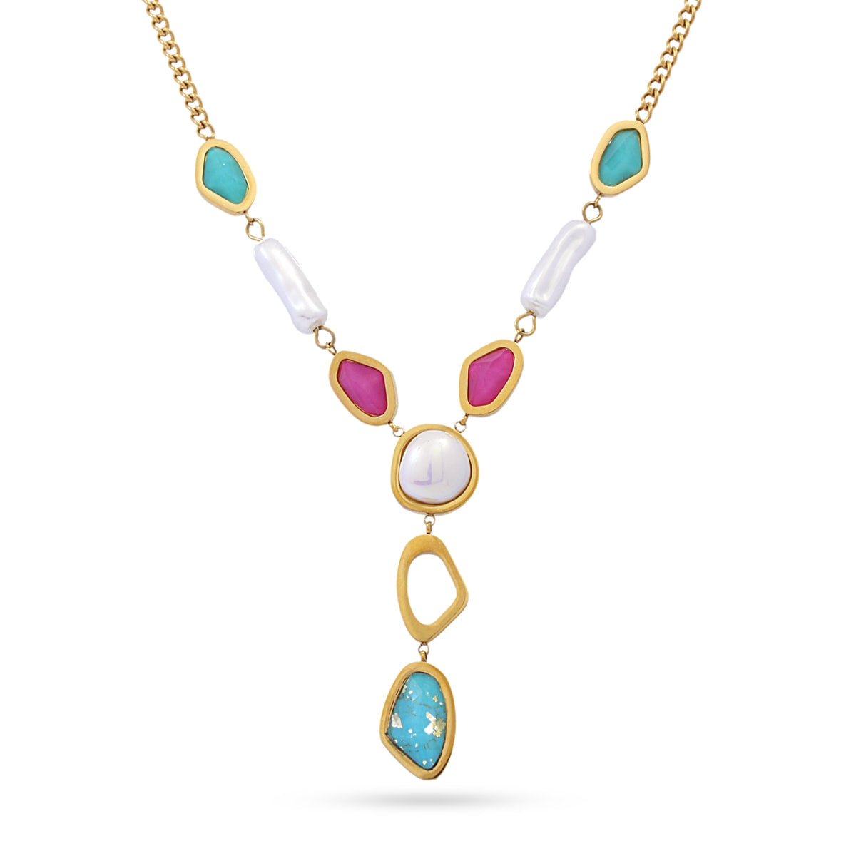 Collar Aqua Current Dorado Anartxy