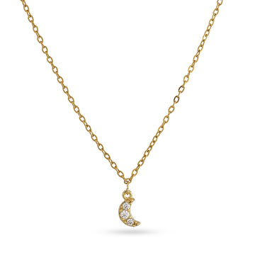 Collar Charming Moon Dorado Anartxy