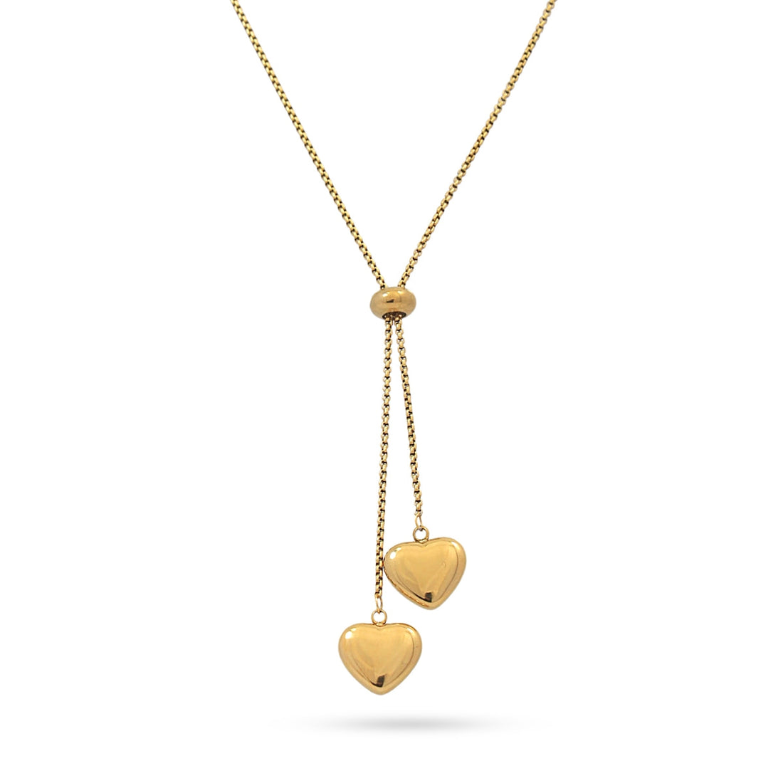 Collar Summer Essentials Heart Tie Dorado Anartxy