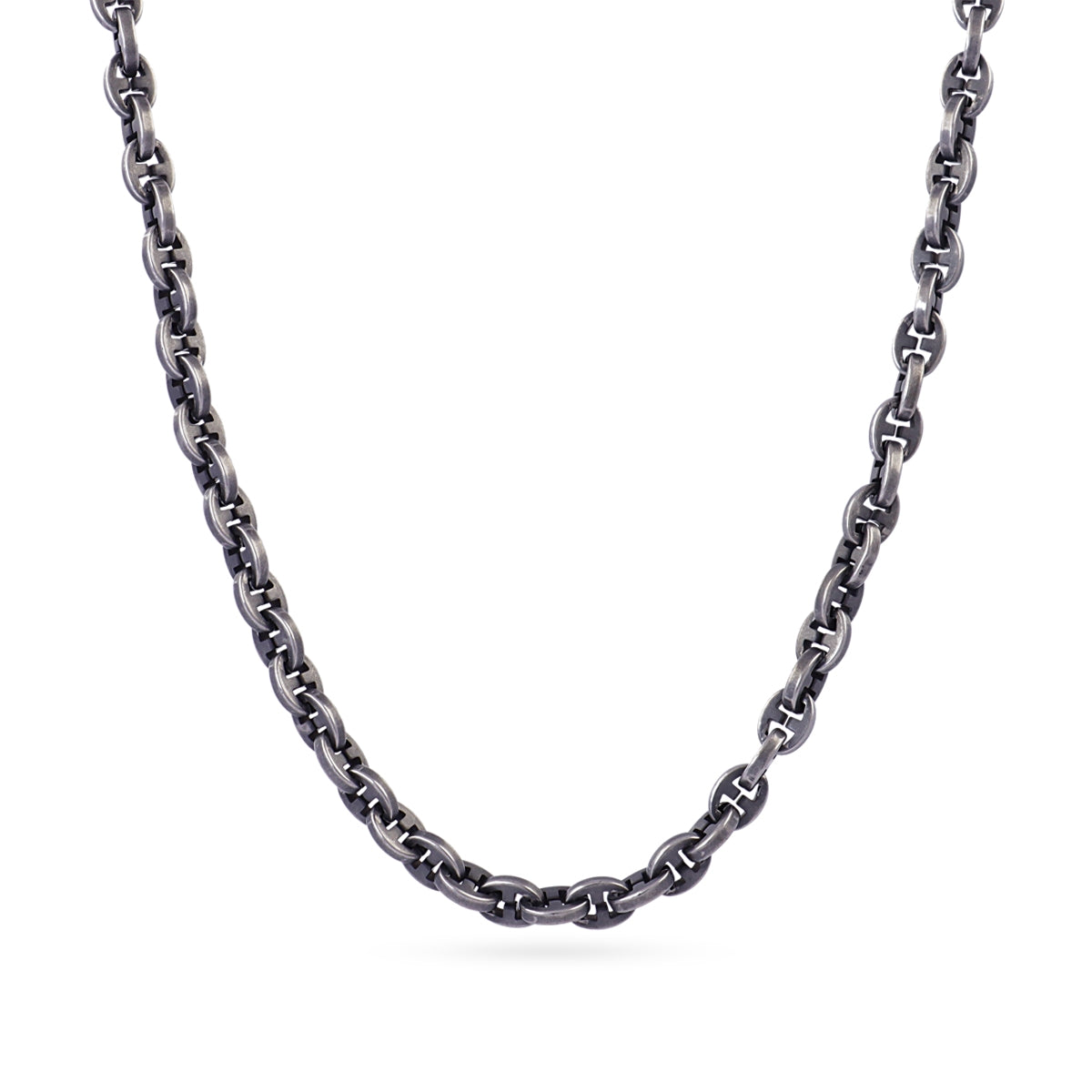 Collar Man Anvil Negro Anartxy