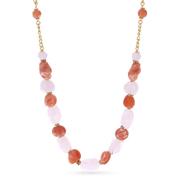 Collar Marbles Fiorile Rosa Anartxy