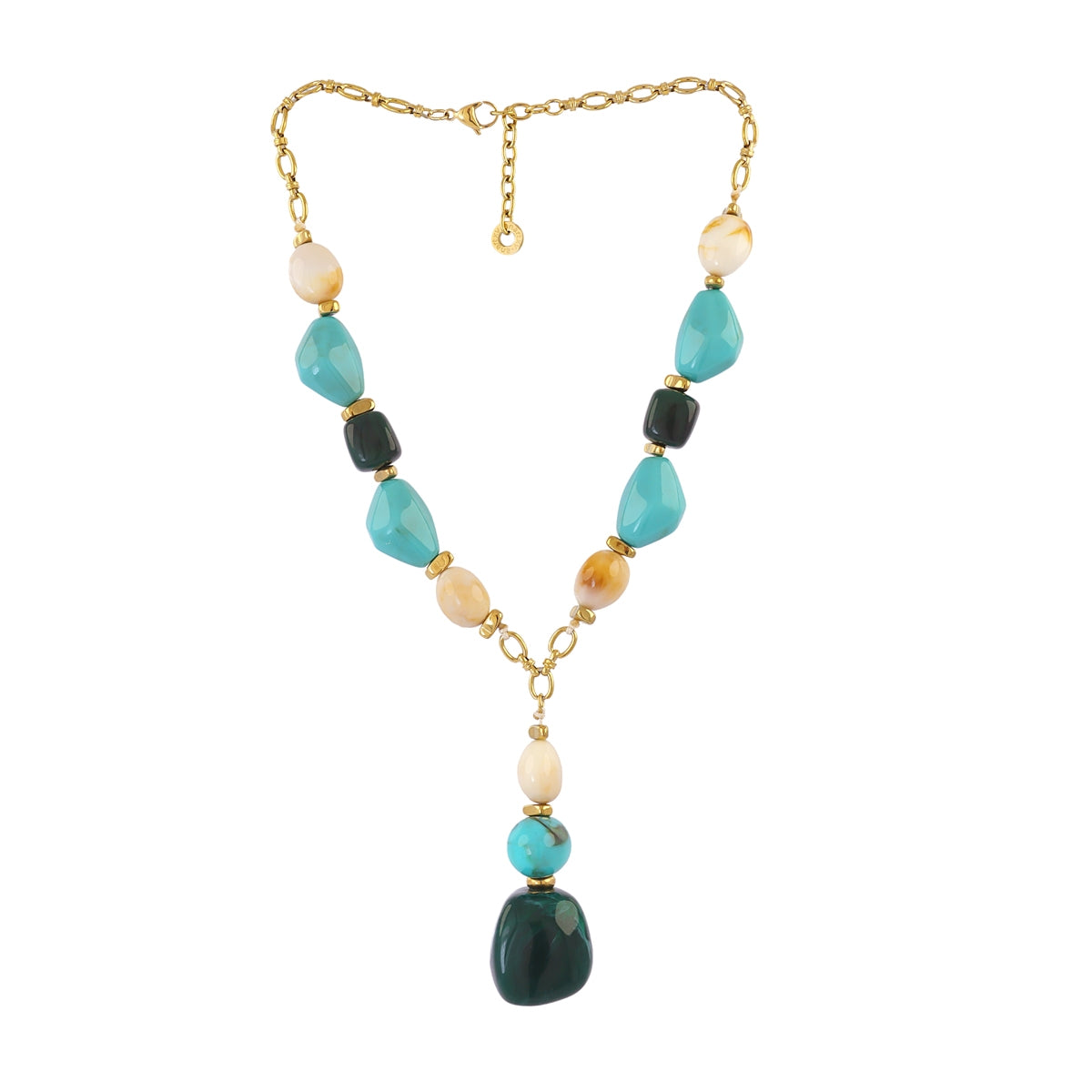 Collar Marbles Kalyx Turquesa Anartxy