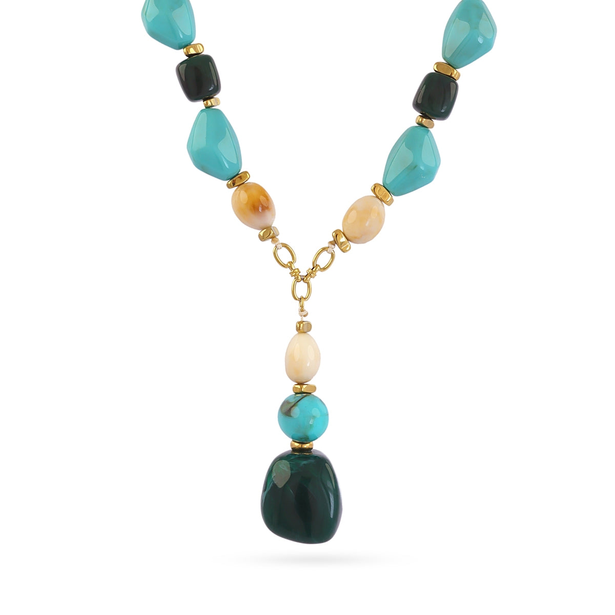 Collar Marbles Kalyx Turquesa Anartxy
