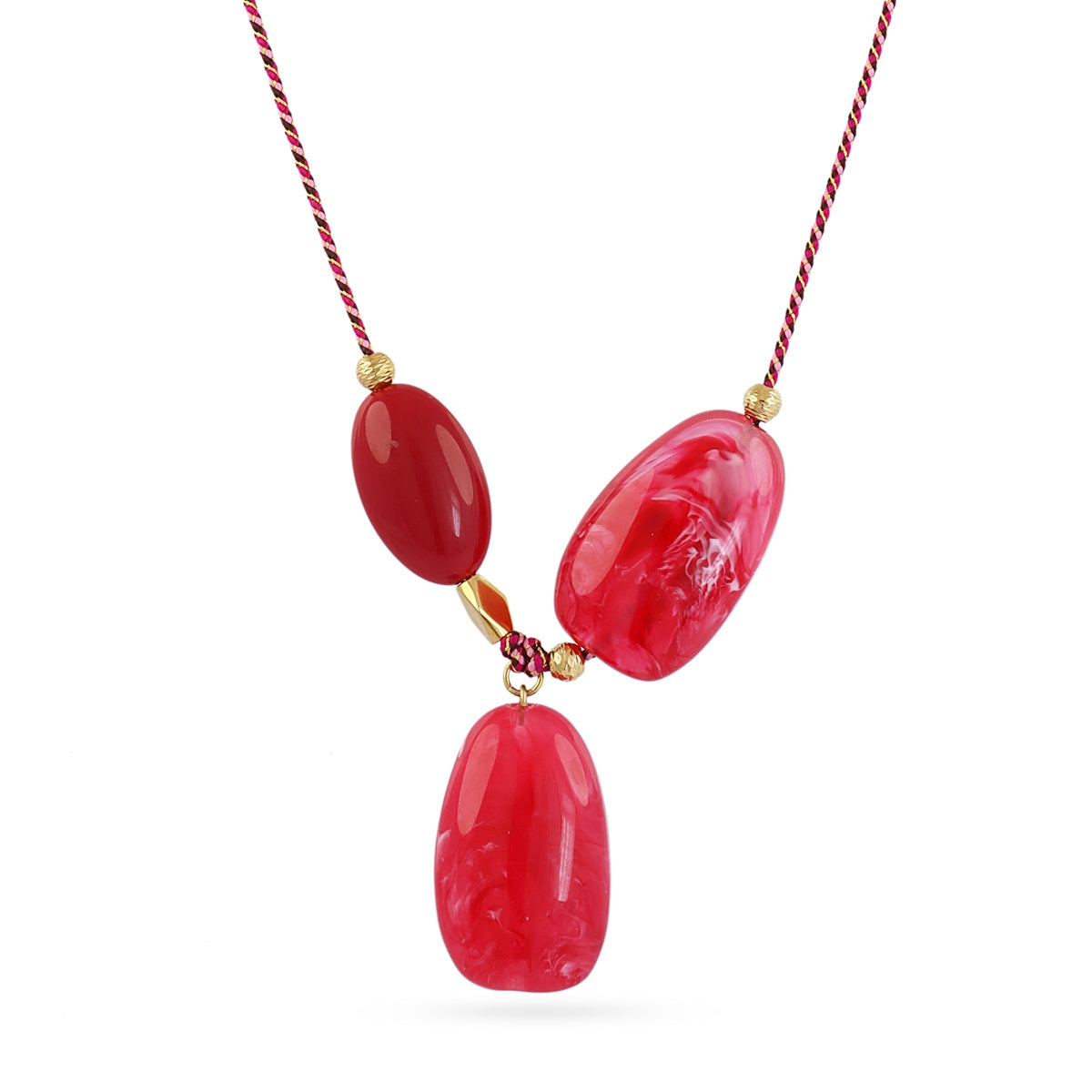 Collar Marbles Minyx Rojo Anartxy