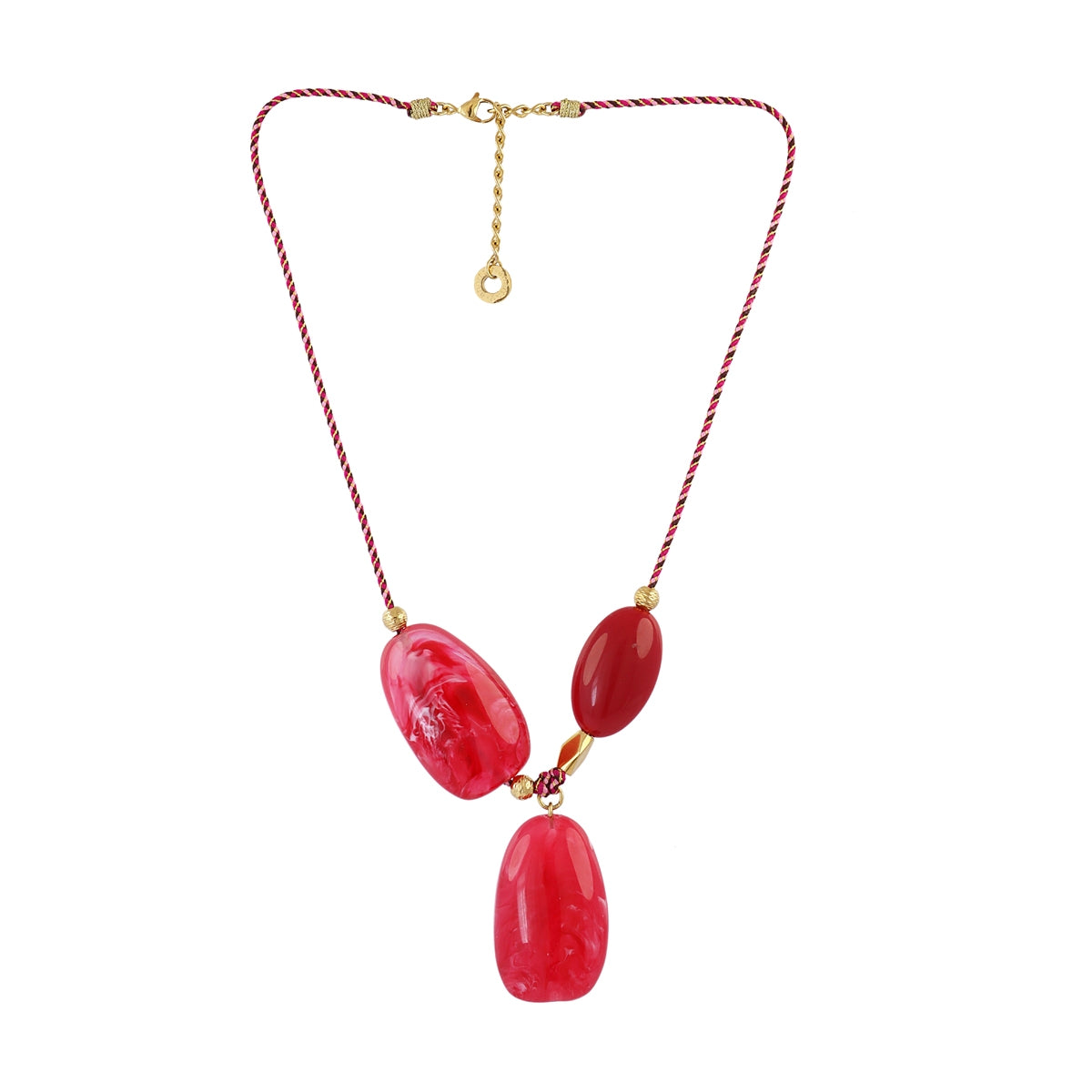 Collar Marbles Minyx Rojo Anartxy