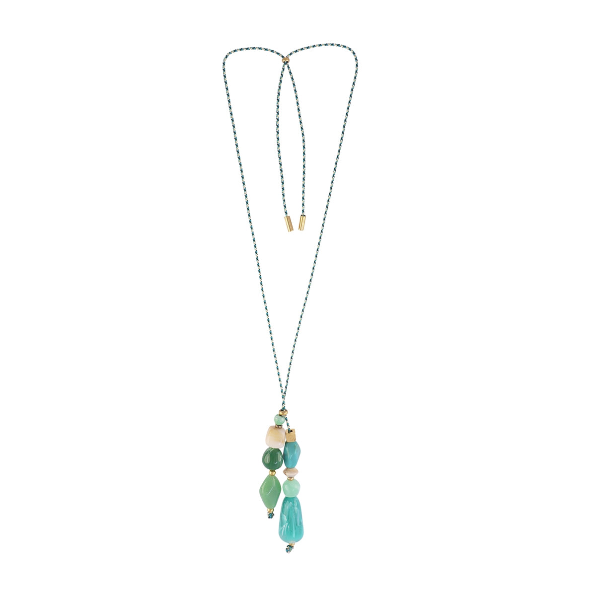 Collar Marbles Noyra Turquesa Anartxy