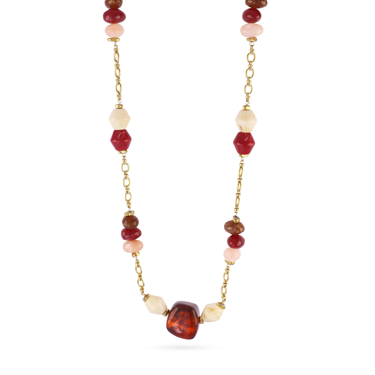 Collar Marbles Rokai Rojo Anartxy