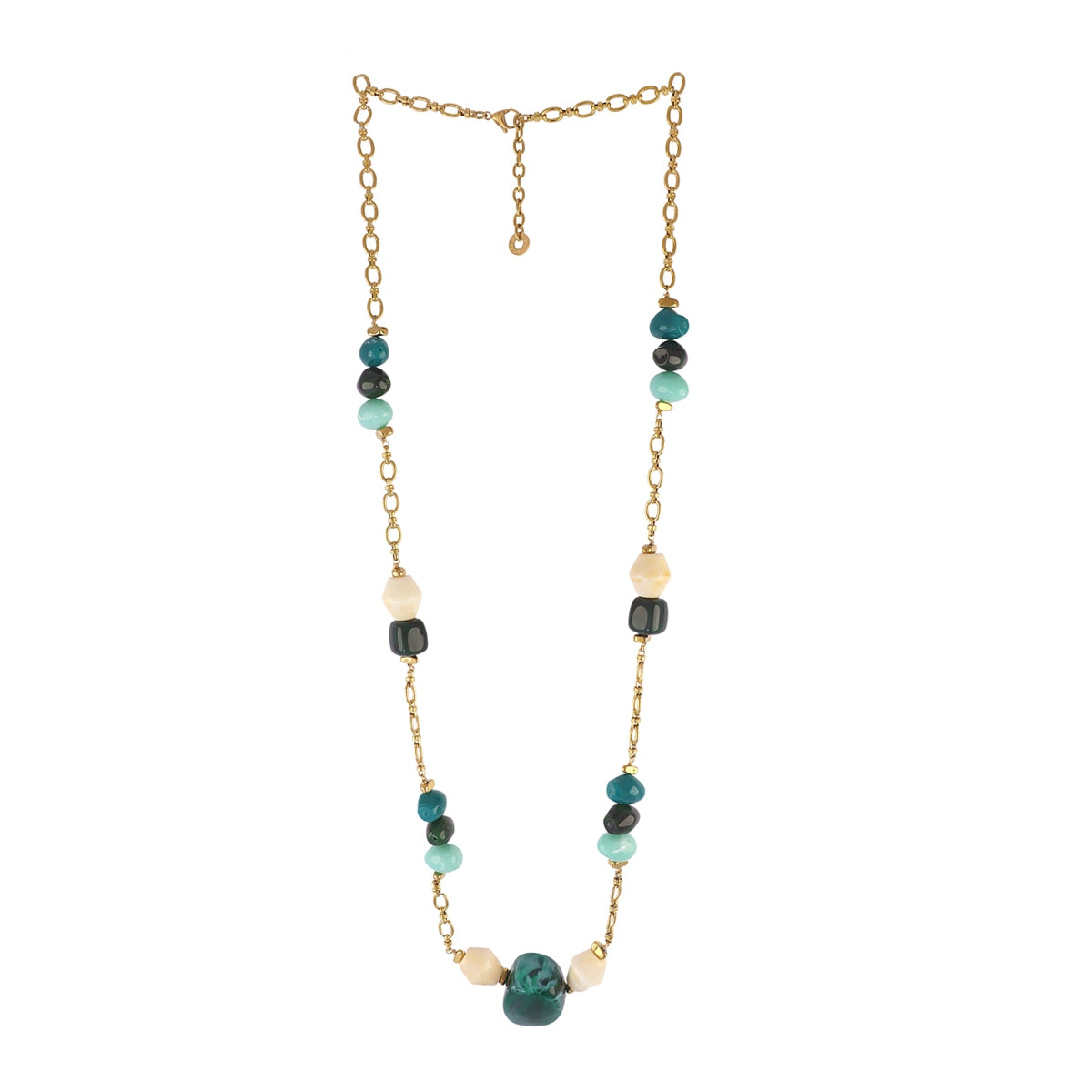 Collar Marbles Rokai Turquesa Anartxy