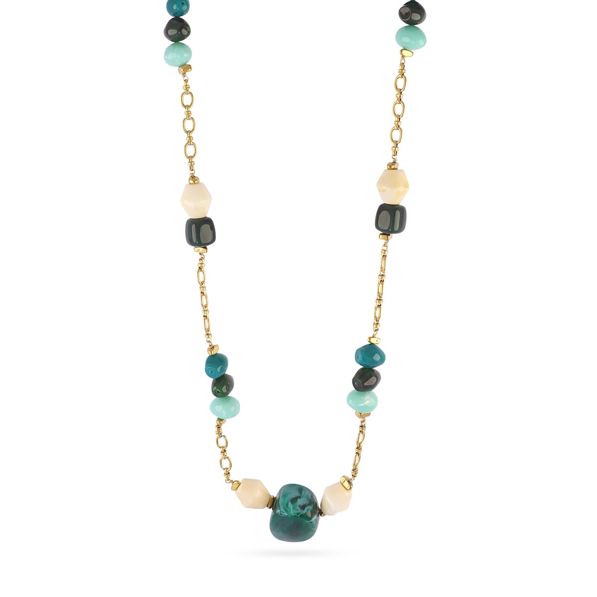 Collar Marbles Rokai Turquesa Anartxy