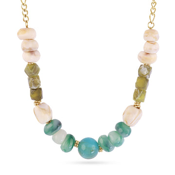 Collar Marbles Soul Turquesa Anartxy