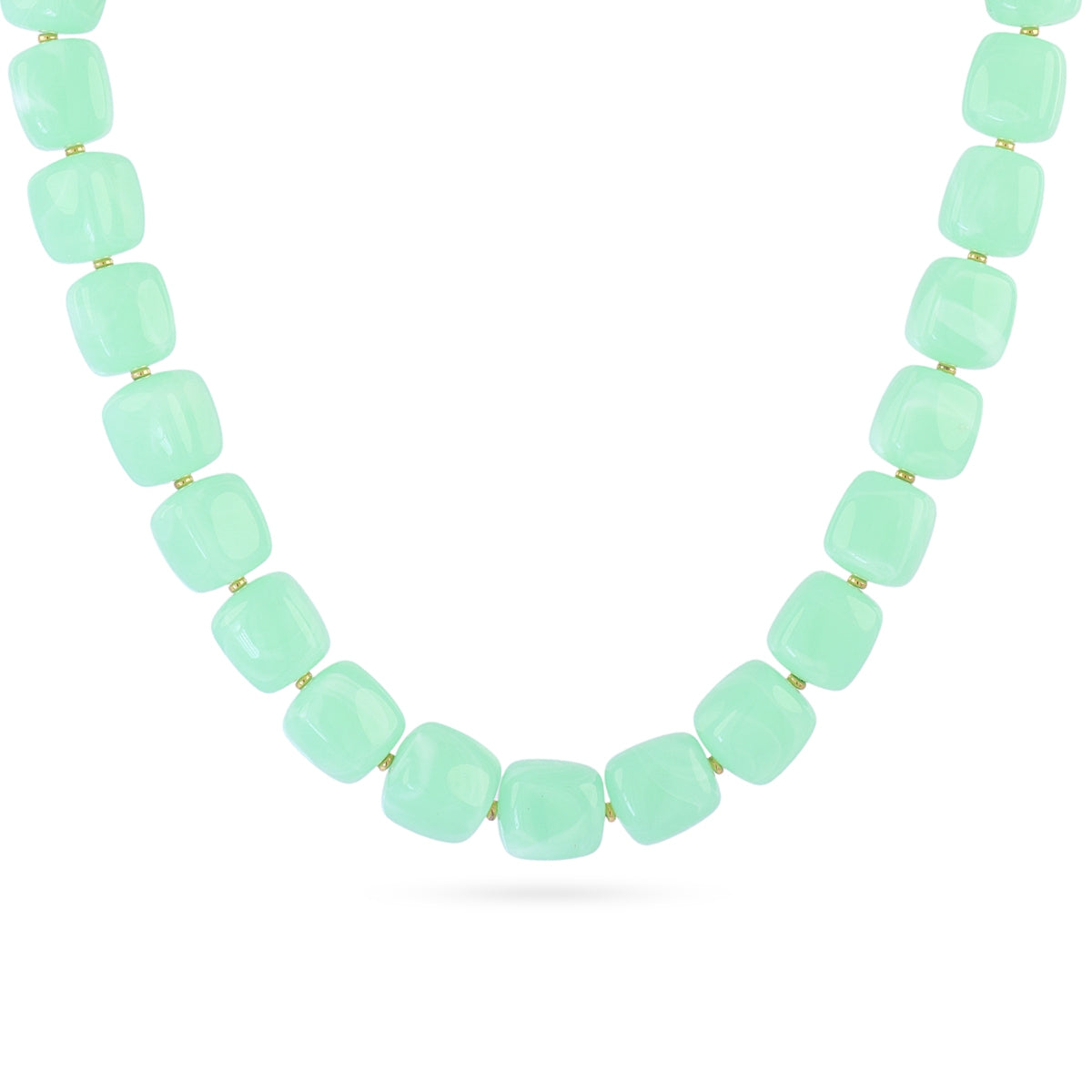 Collar Marbles Veina Verde Anartxy