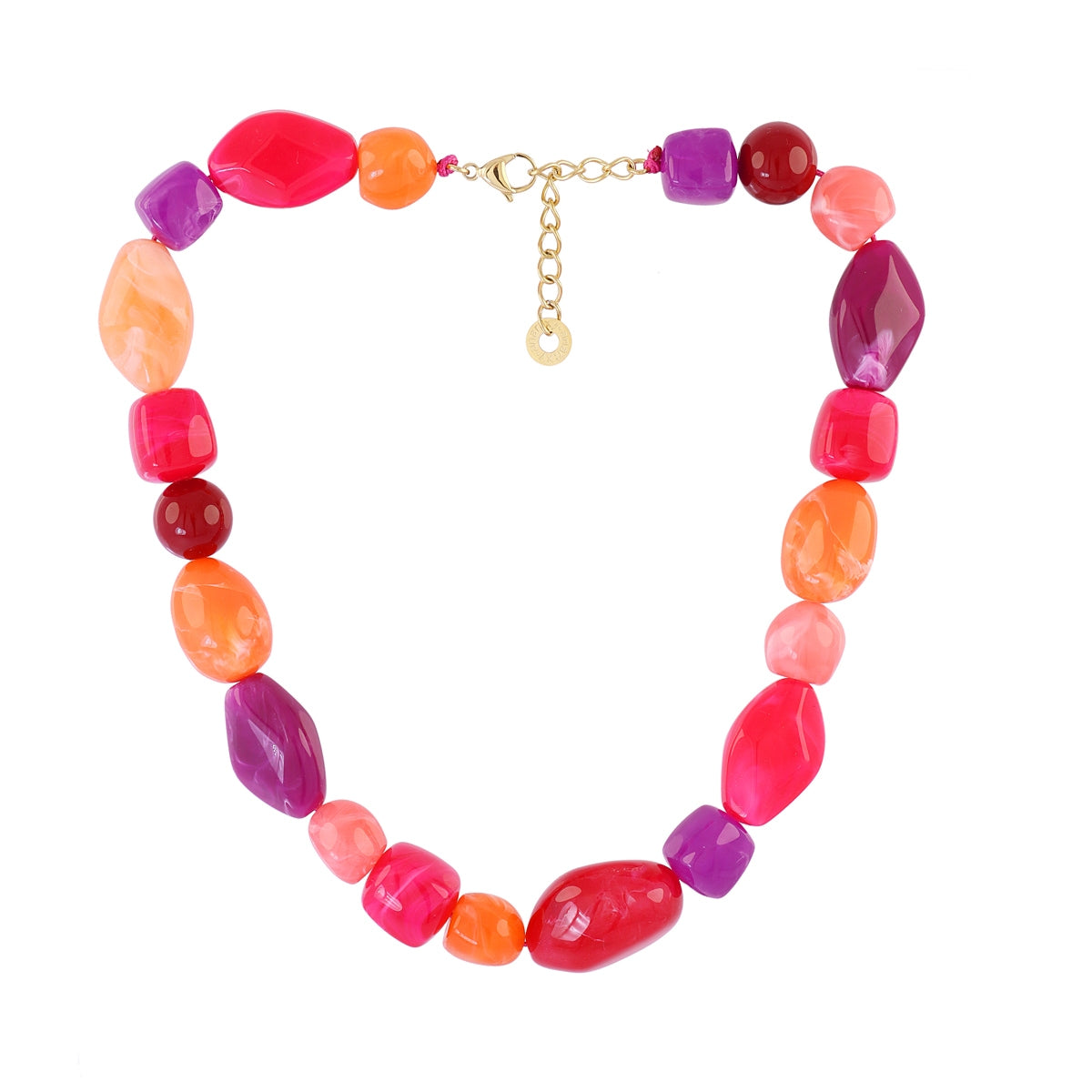 Collar Marbles Vessia Rojo Anartxy