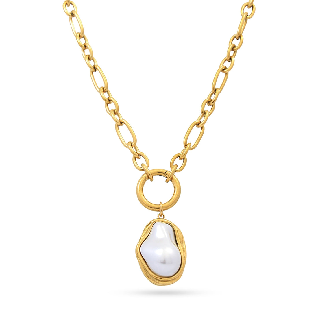 Collar Tide Pearl Dorado Anartxy
