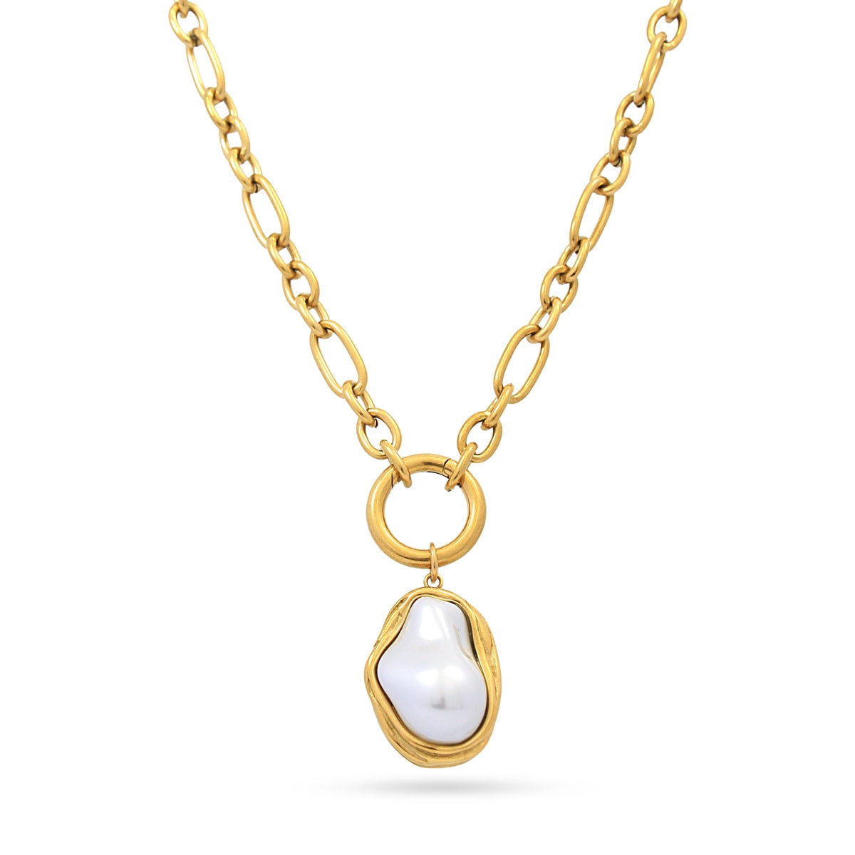 Collar Tide Pearl Dorado Anartxy
