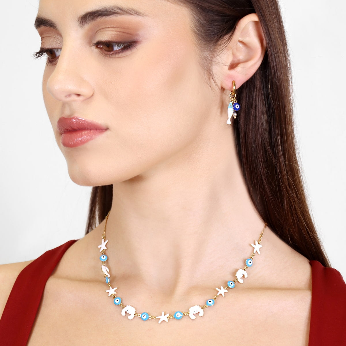 Collar Mati Alvin Blanco Anartxy