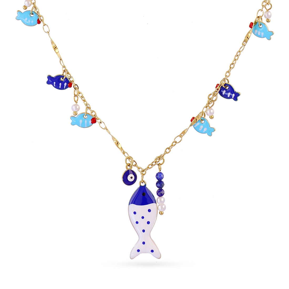 Collar Mati Asya Dorado Anartxy
