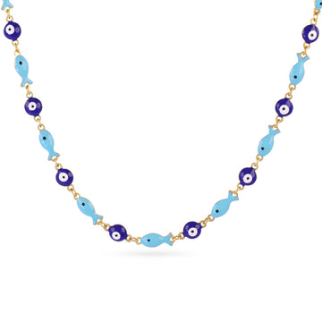 Collar Mati Emira Turquesa Anartxy