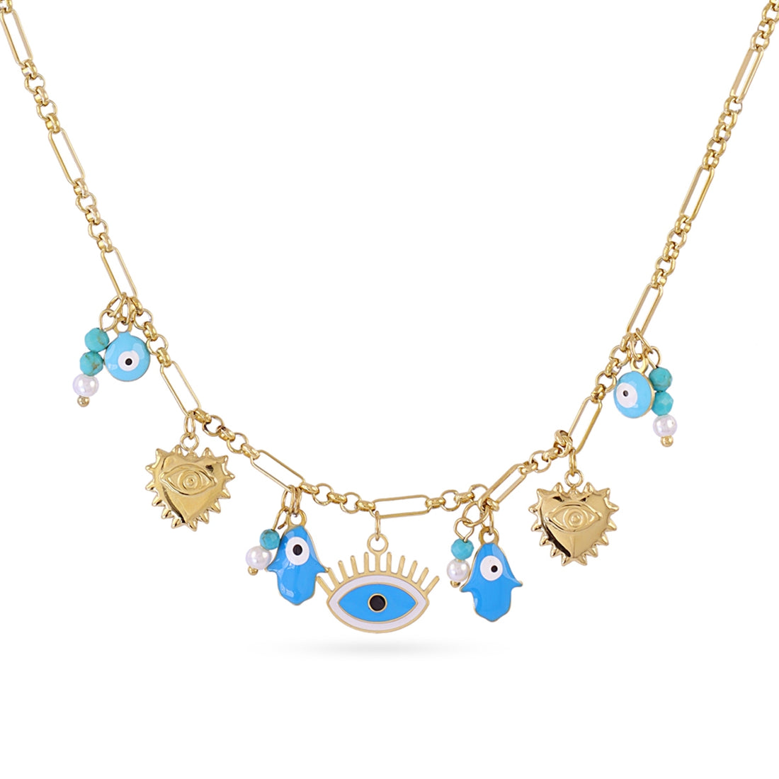 Collar Mati Sera Dorado Anartxy