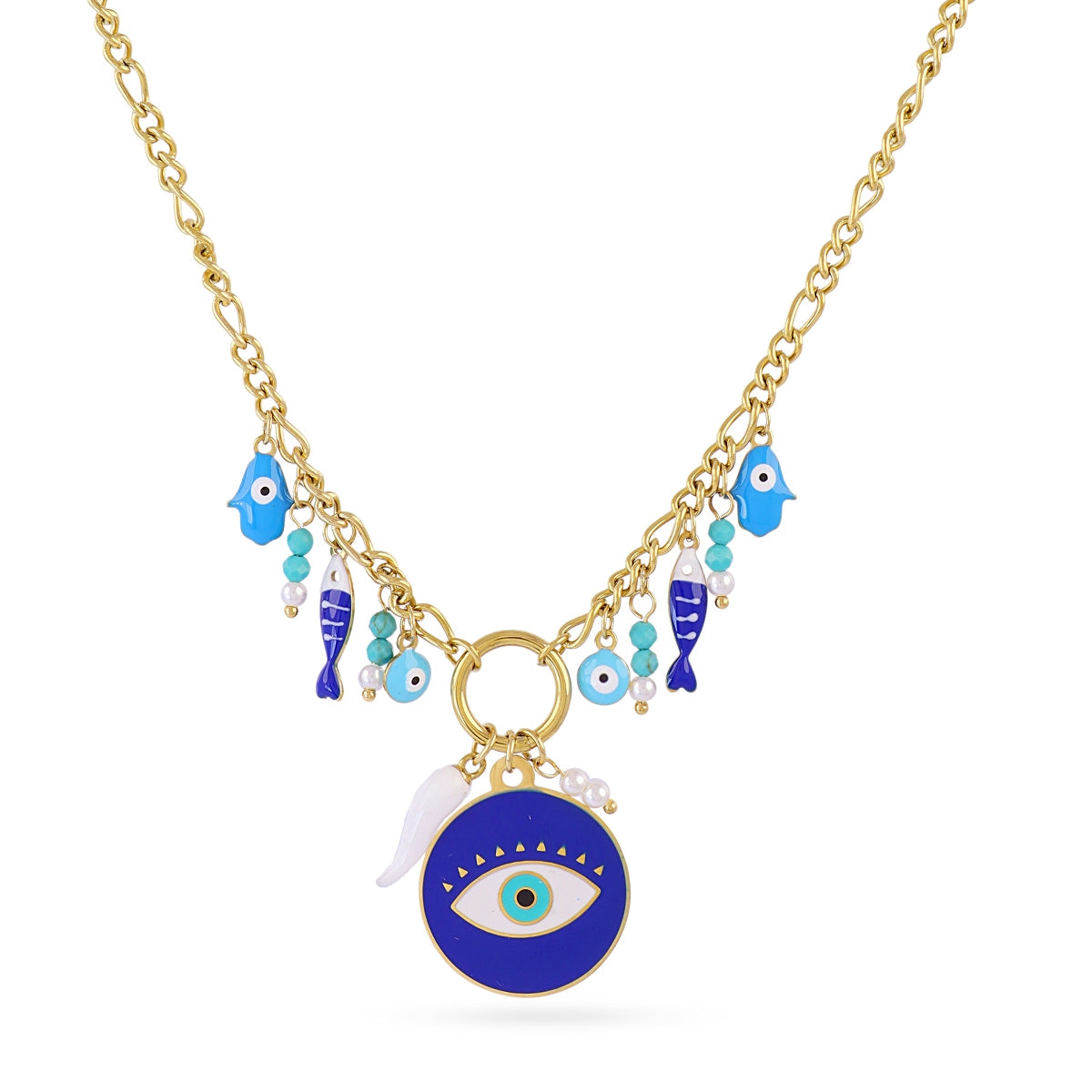 Collar Mati Ziya Azul Anartxy