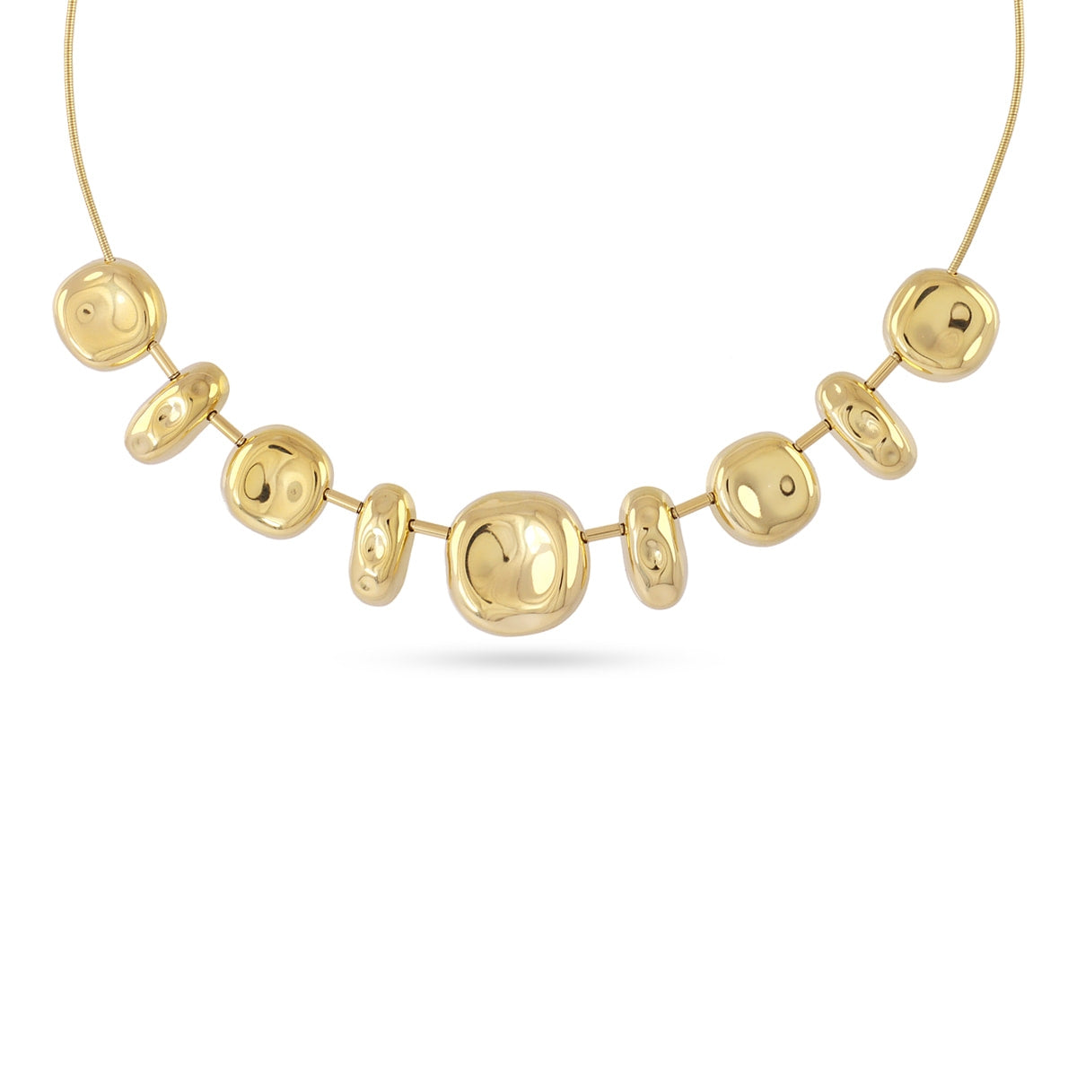 Collar Melt Bluma Dorado Anartxy