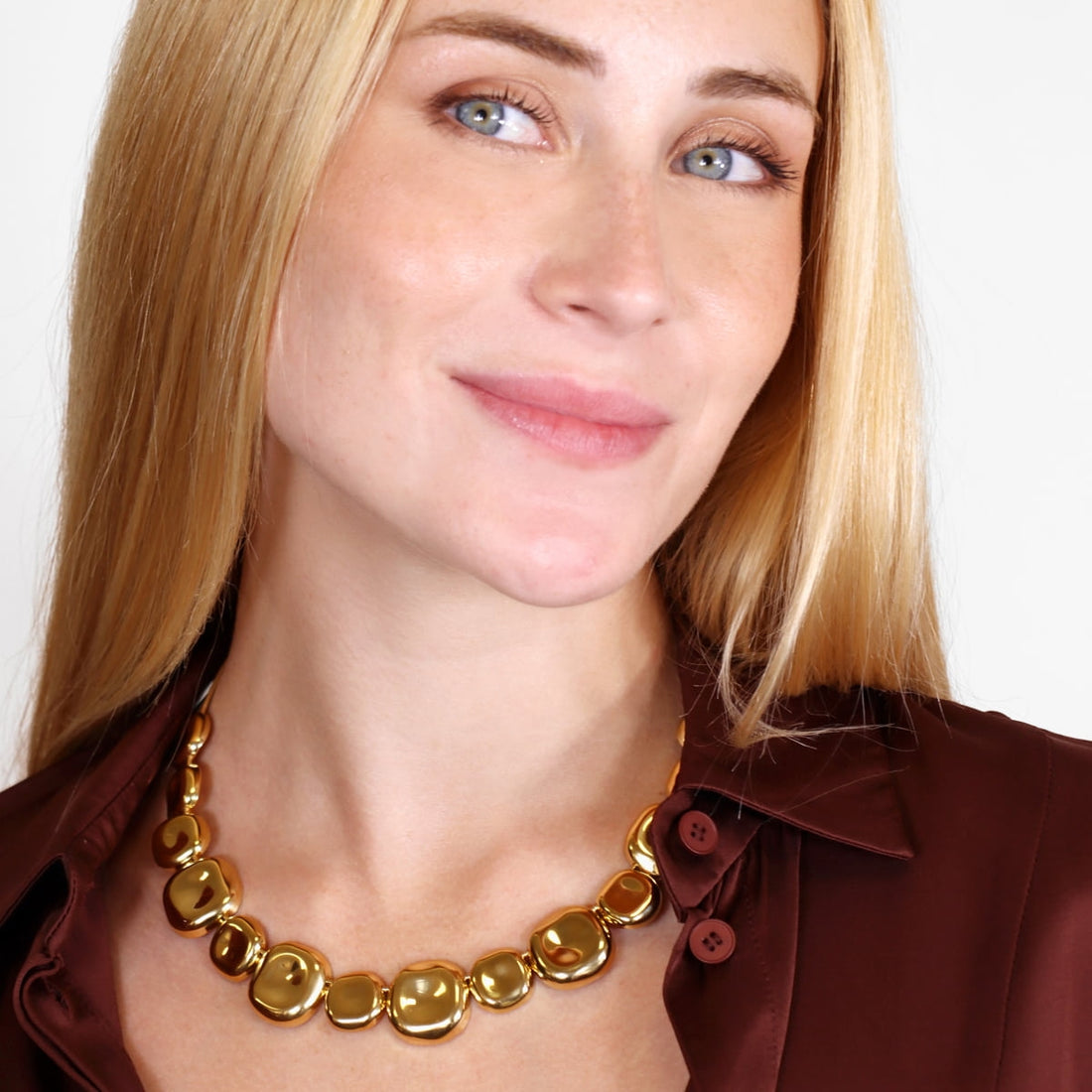 Collar Melt Liquess Dorado Anartxy