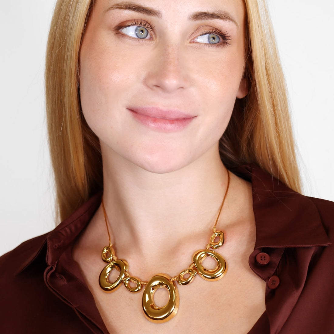 Collar Melt Nira Dorado Anartxy