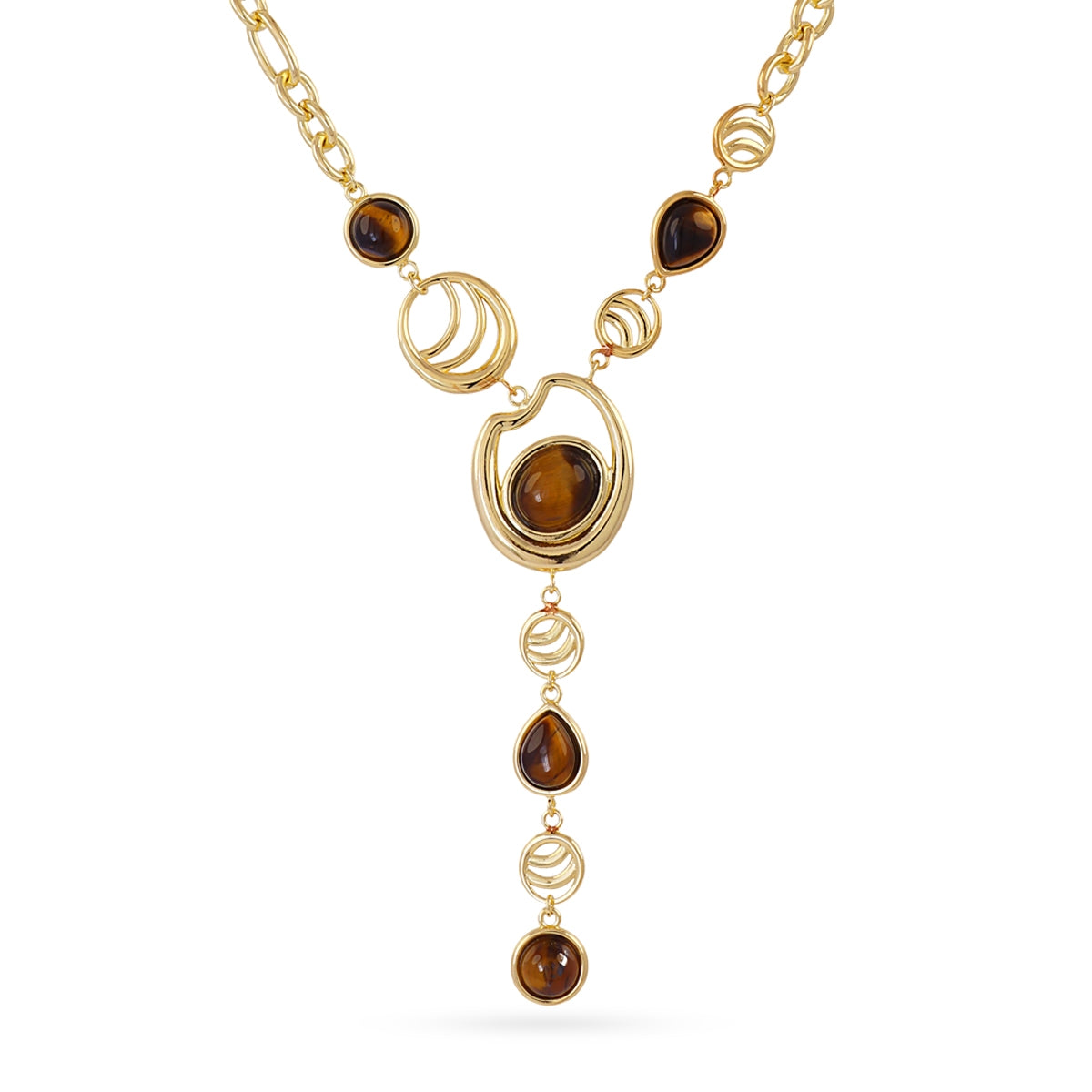 Collar Mirage cascada Café Anartxy