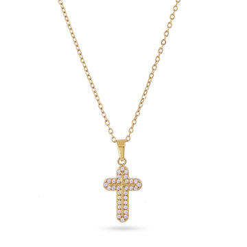 Collar Mystic Croce Dorado Anartxy