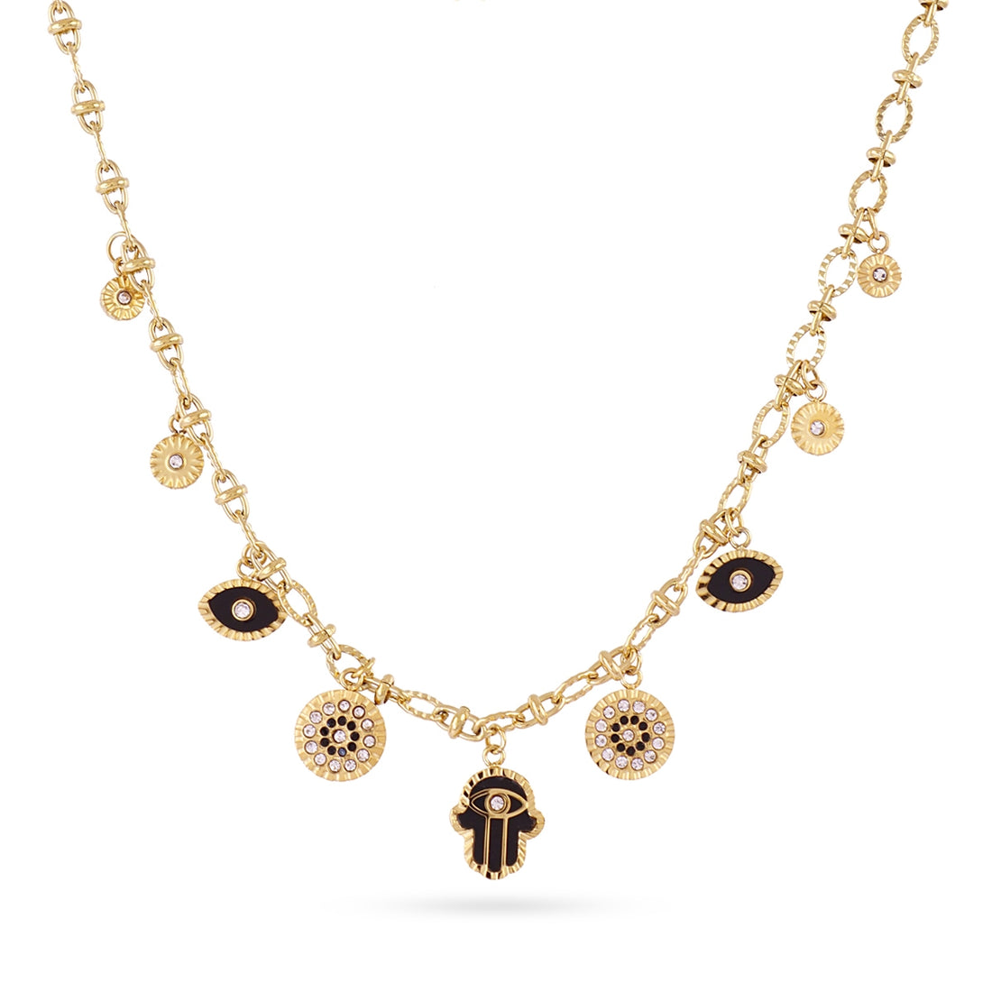 Collar Mystic Radiosa Negro Anartxy