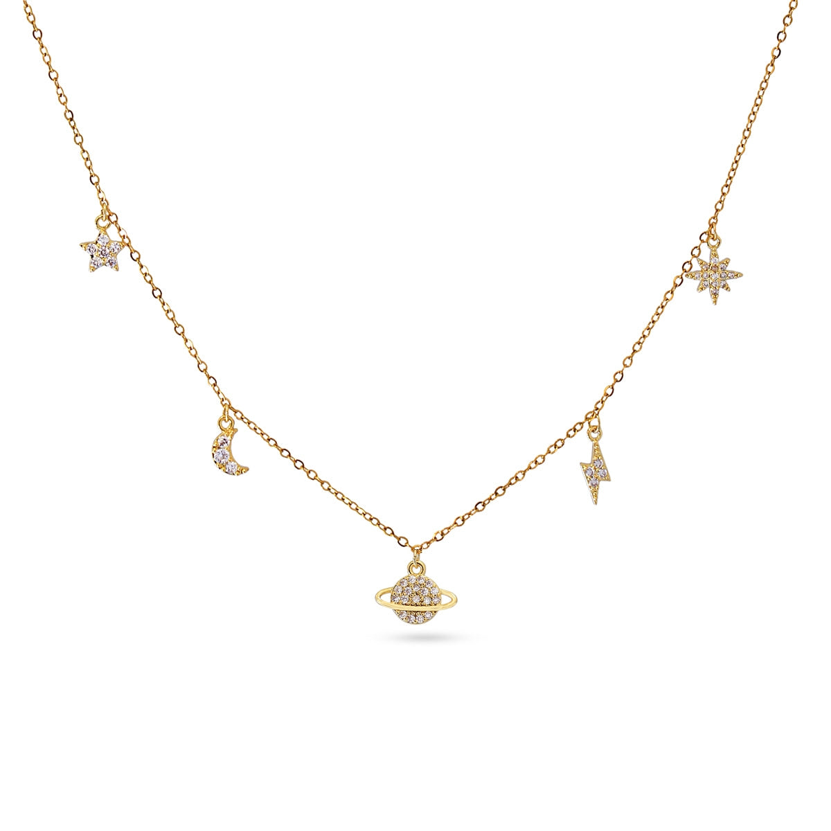 Collar Charming Universe Dorado Anartxy