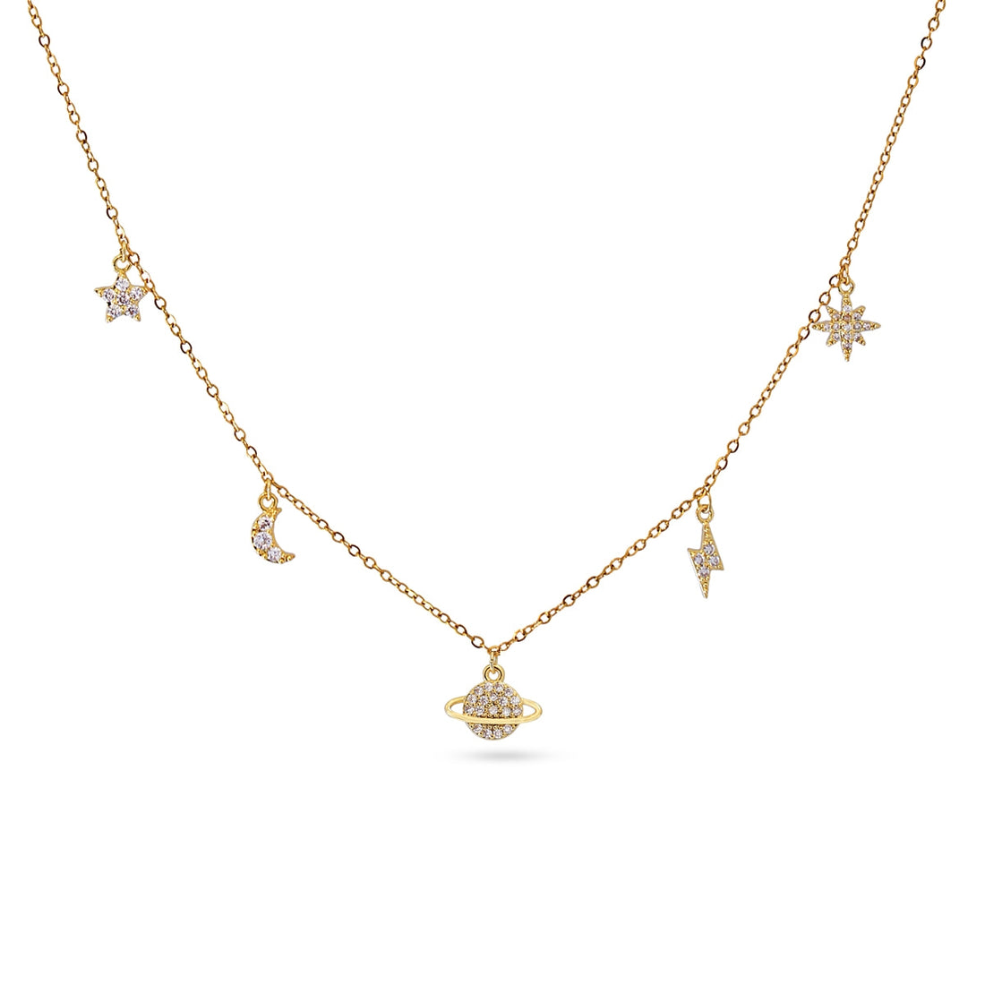 Collar Charming Universe Dorado Anartxy