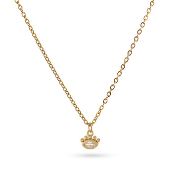 Collar Charming Eye Dorado Anartxy